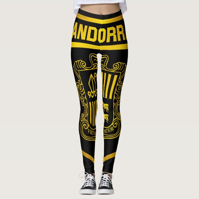 Andorra Emblem Leggings (Front)