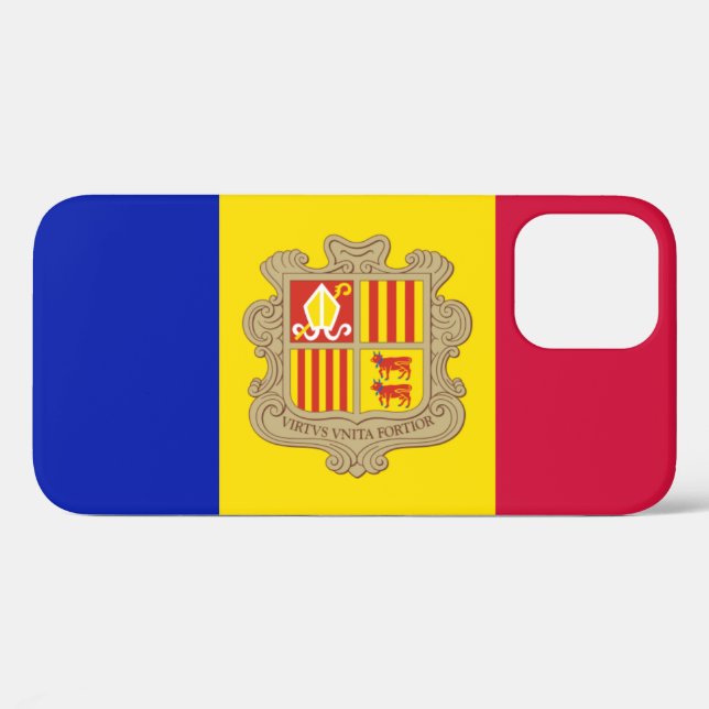Andorra flag Case-Mate iPhone case (Back (Horizontal))
