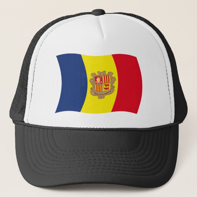 Andorra Flag Hat (Front)