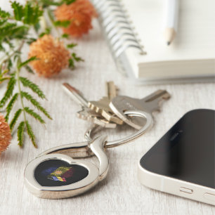 Andorra flag keychain