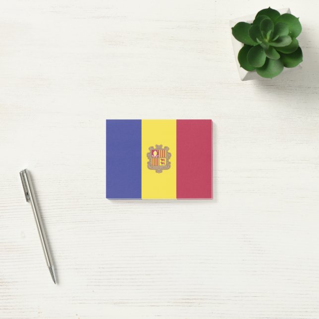 Andorra flag post-it notes (Office)