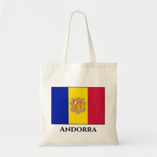 Andorra Flag Tote Bag
