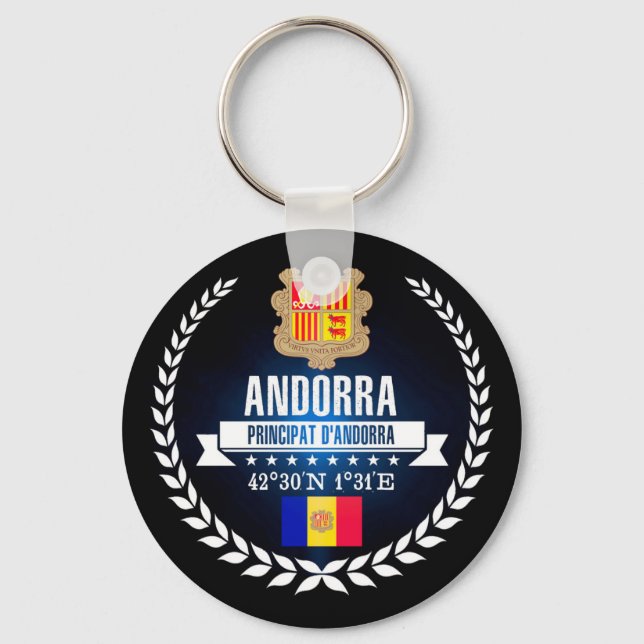Andorra Keychain (Front)