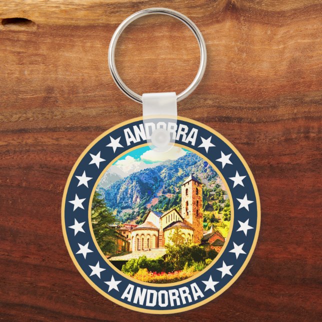 Andorra                                            keychain (Front)