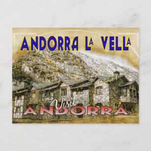 Andorra la Vella, from series Visit... Holiday Postcard