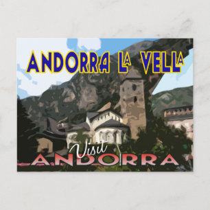 Andorra La Vella, Visit Andorra Postcard