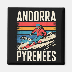 Andorra pyrenees ski resort, fun alpine skiing And Magnet