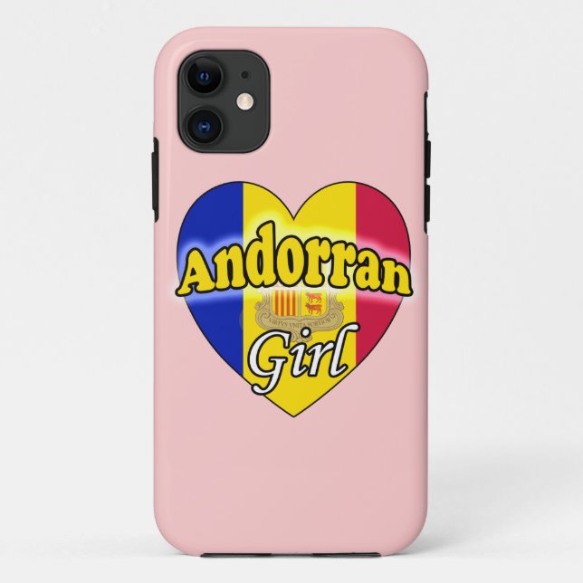 Andorran Girl Case-Mate iPhone Case (Back)