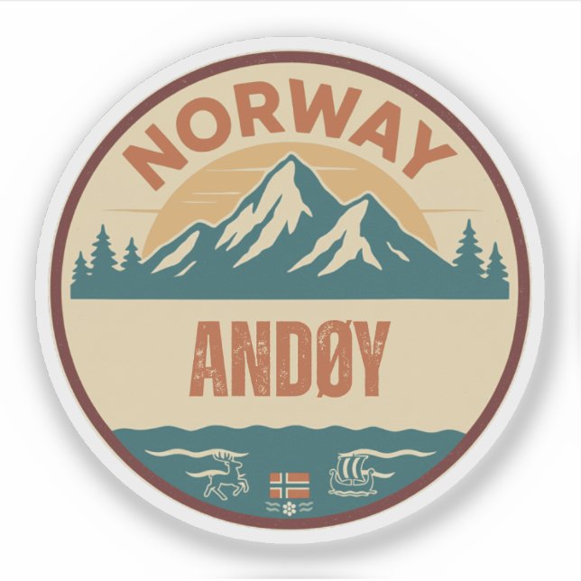 Andøy, Norge Norway (Front)