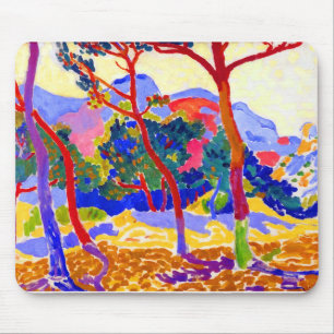 Andre Derain Fauvist Landscape with Trees Mouse Pad