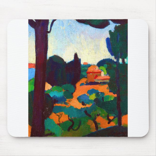Andre Derain Landscape in Cassis Mouse Pad (Front)