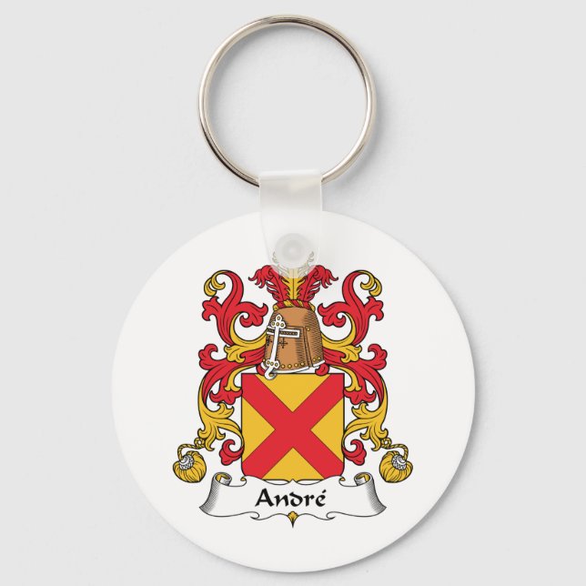Andre Family Crest Keychain (Front)
