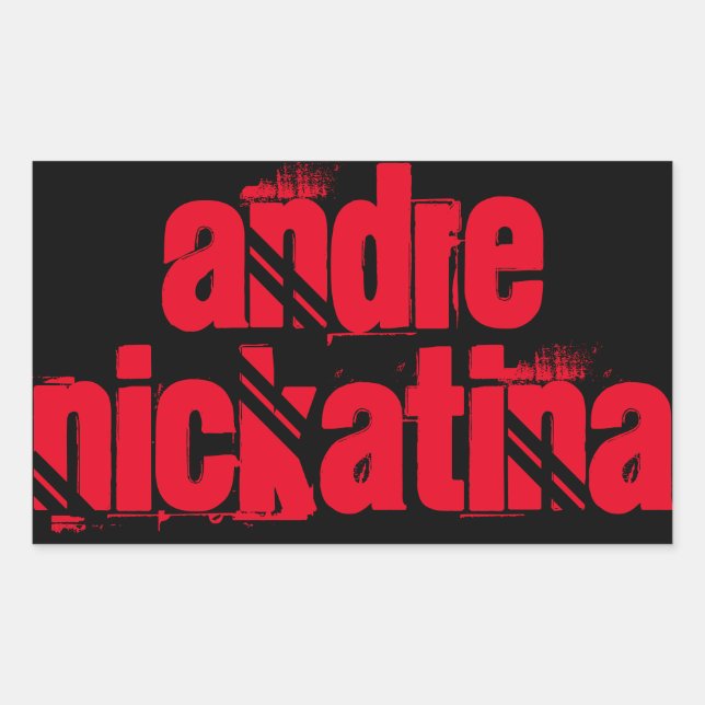 Andre Nickatina Sticker (Front)
