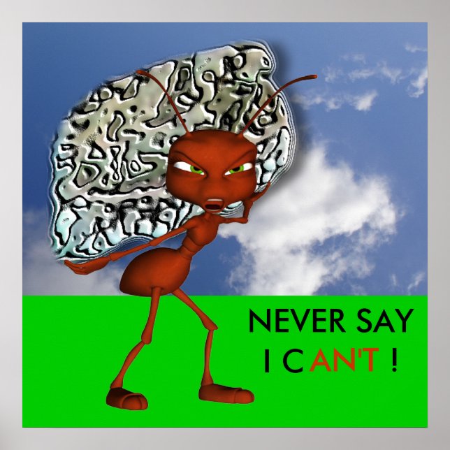 Andre The Ant Will Power Poster (Front)