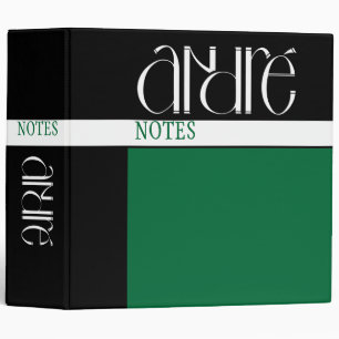 André white Avery Binder