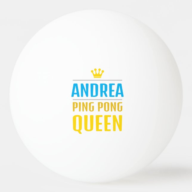 Andrea Ping Pong Ball (Front)