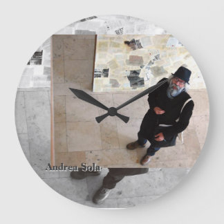 Andrea Sola firenze き み の じ か ん galleriafirenzeita Large Clock