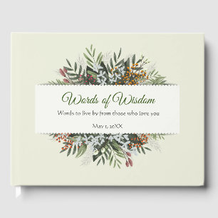 Andreas "Words of Wisdom" Guest Keepsake Book