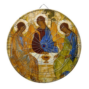 Andrei Rublev , “ Holy Trinity ” Dartboard