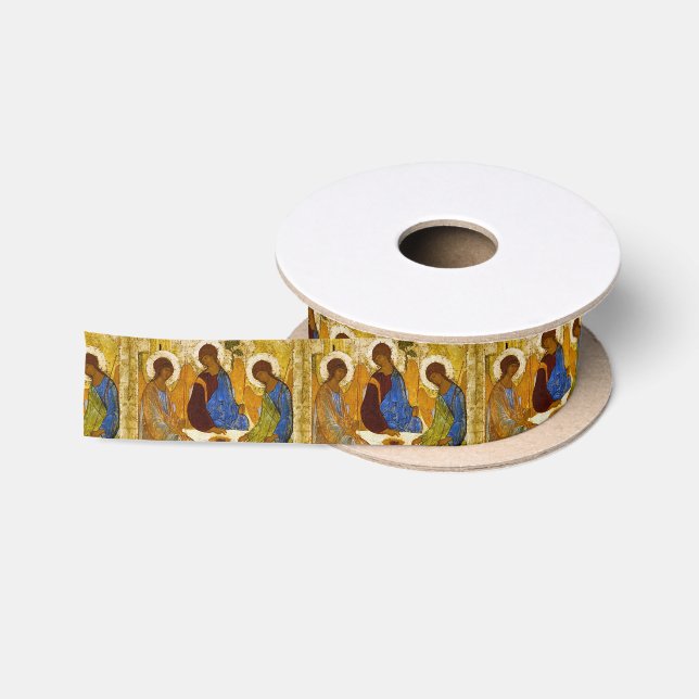Andrei Rublev , “ Holy Trinity ” Satin Ribbon (Spool)