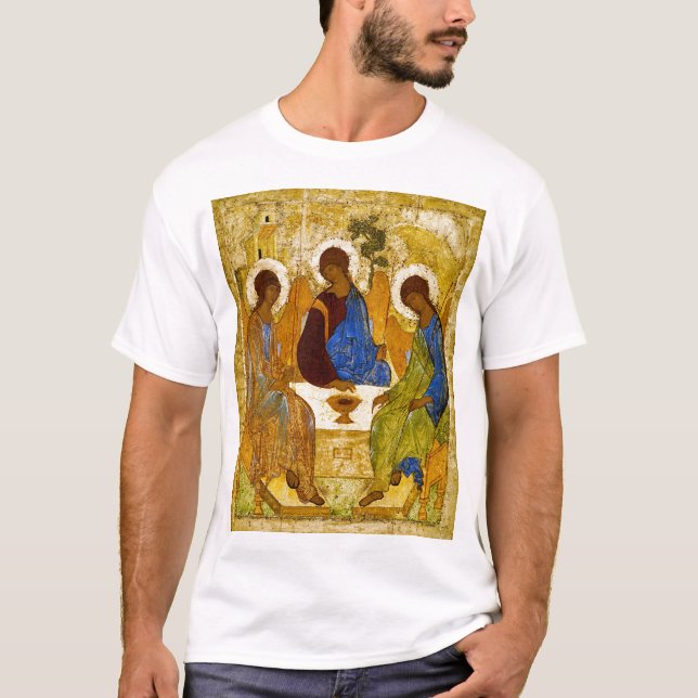 Andrei Rublev, icon of the Trinity T-Shirt (Front)