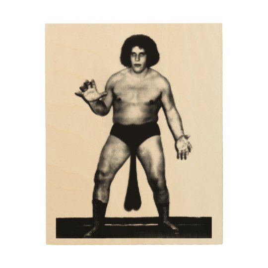Andre's Giants Wood Print