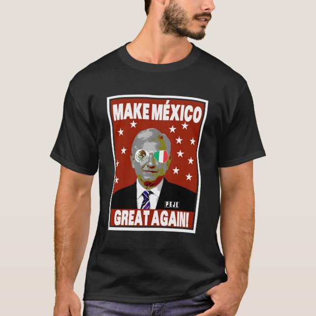 Andres Manuel Lopez Obrador El Peje Long Sleeve T-Shirt (Front)