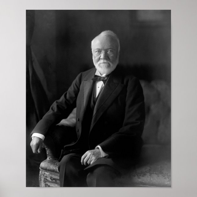 Andrew Carnegie Portrait - 1905 Poster (Front)