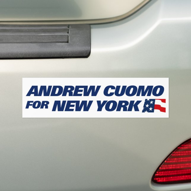 Andrew Cuomo for New York Mayor 2025 Bumper Sticker (On Car)