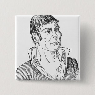 Andrew Gamble 2 Inch Square Button