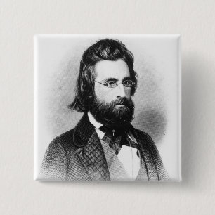 Andrew Jackson 2 Inch Square Button