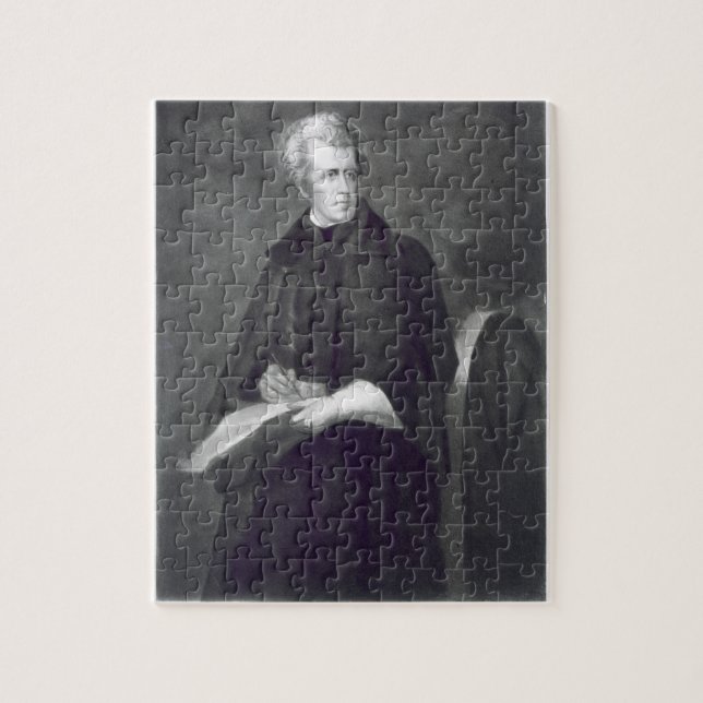 Andrew Jackson, 7th President of the United States Jigsaw Puzzle (Vertical)