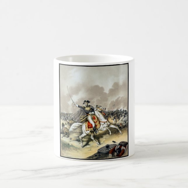 Andrew Jackson At The Battle Of New Orleans Coffee Mug (Center)
