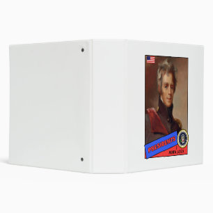 Andrew Jackson Baseball Card Binder