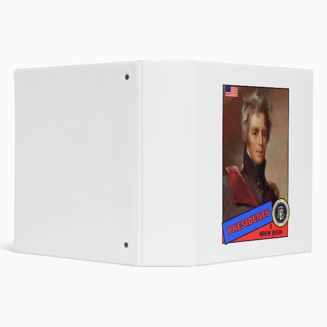 Andrew Jackson Baseball Card Binder (Background)