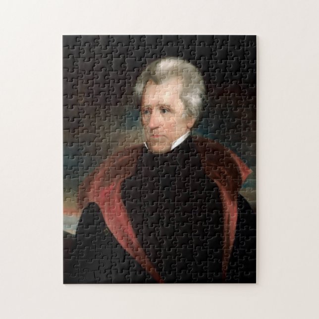Andrew Jackson Jigsaw Puzzle (Vertical)