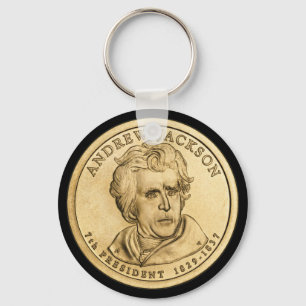 ANDREW JACKSON KEYCHAIN