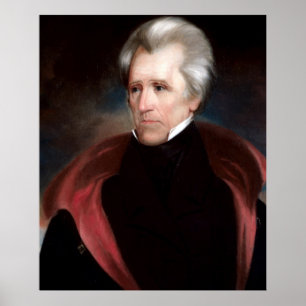 ANDREW JACKSON Painting by Ralph E. W. Earl Print