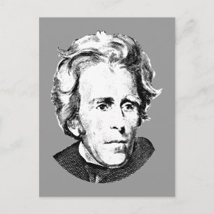 Andrew Jackson Postcard