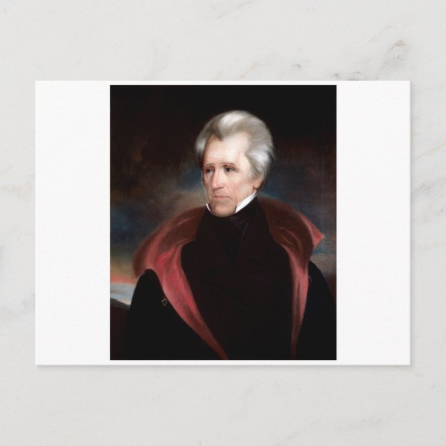 Andrew Jackson Postcard (Front)