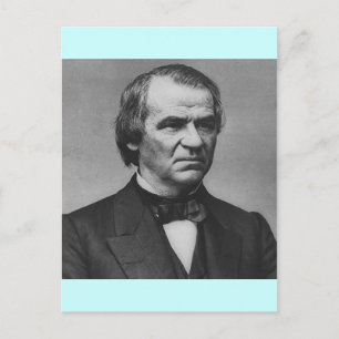 Andrew Johnson 17 Postcard