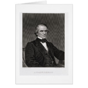 Andrew Johnson, engraved from a photograph by Thom
