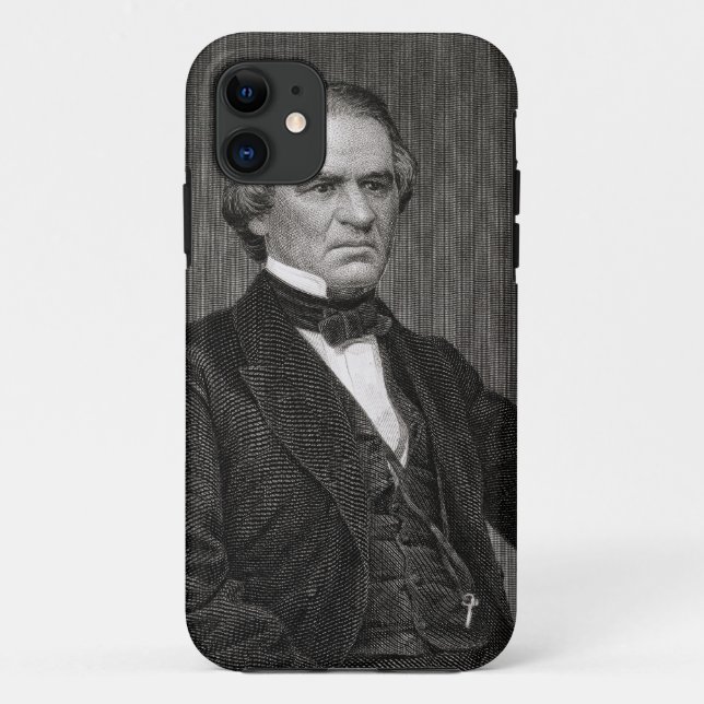 Andrew Johnson, engraved from a photograph by Thom Case-Mate iPhone Case (Back)