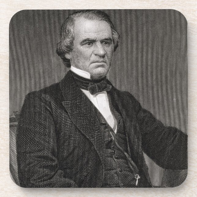 Andrew Johnson, engraved from a photograph by Thom Coaster (Front)