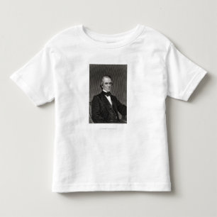 Andrew Johnson, engraved from a photograph by Thom Toddler T-shirt