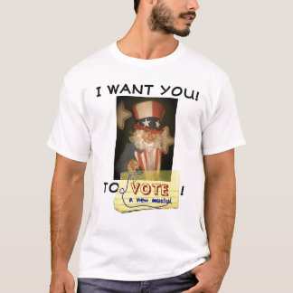 Andrew Keenan-Bolger wants YOU to VOTE! T-Shirt
