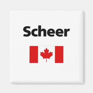 Andrew Scheer Canada Canadian Flag Light-Color Magnet