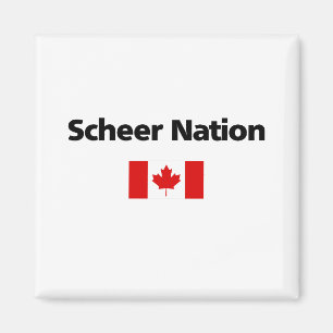 Andrew Scheer Nation Conservative Canadian Flag Magnet