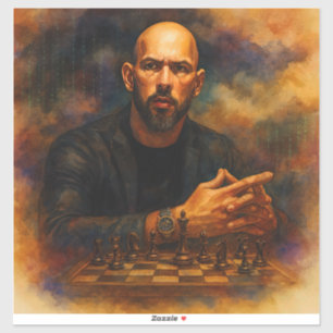 Andrew Tate Custom-Cut Vinyl Sticker