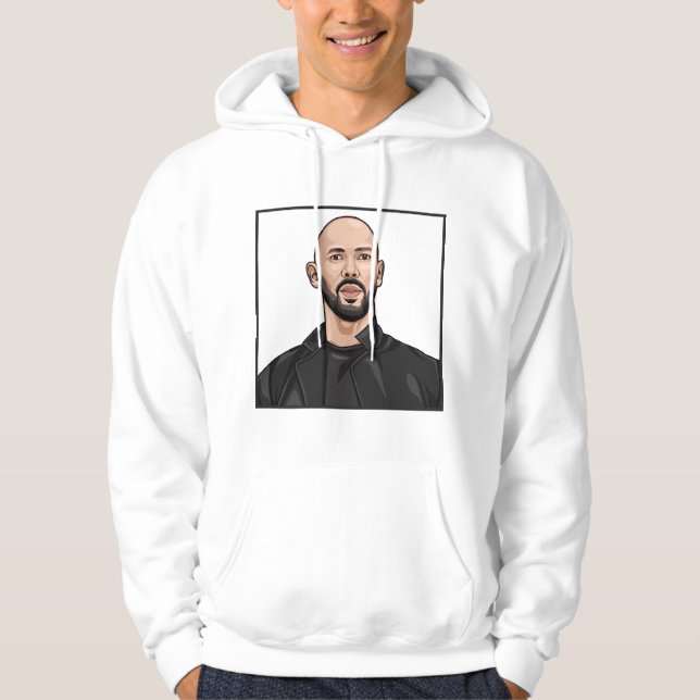Andrew Tate Portrait Hoodie (Front)